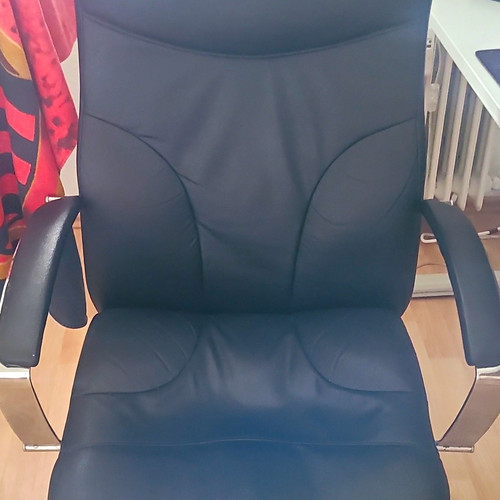 Schwarzer büro drehstuhl - büro-drehstuhl, aus