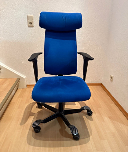 Blauer bürodrehstuhl - blauer,