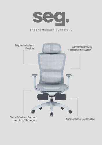 Ergonomischer bürostuhl mit - ergonomischer,