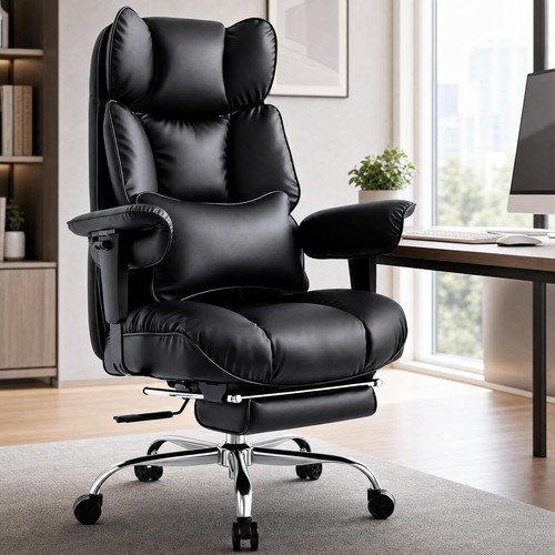 Bürostuhl chefsessel leder - chefsessel, pu-leder