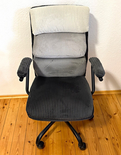 Gepolsterter bürodrehstuhl - gepolsterter,