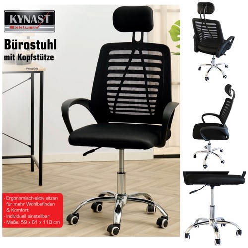 Bürostuhl mit kopfstütze - bürostuhl,