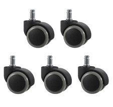 5x Bürostuhl 50mm Rollen